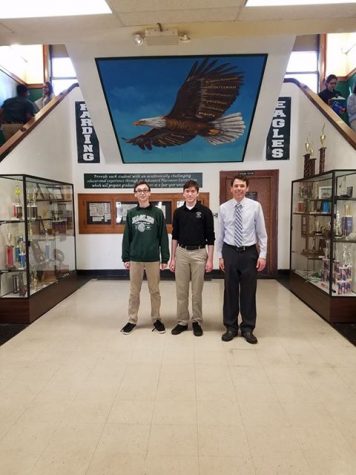 Seniors Isaiah Gilley and Conner Mulvaney both earned coveted spots with the Academic All State group.