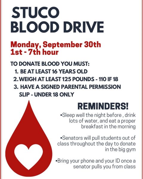 Navigation to Story: Blood drive coming Monday